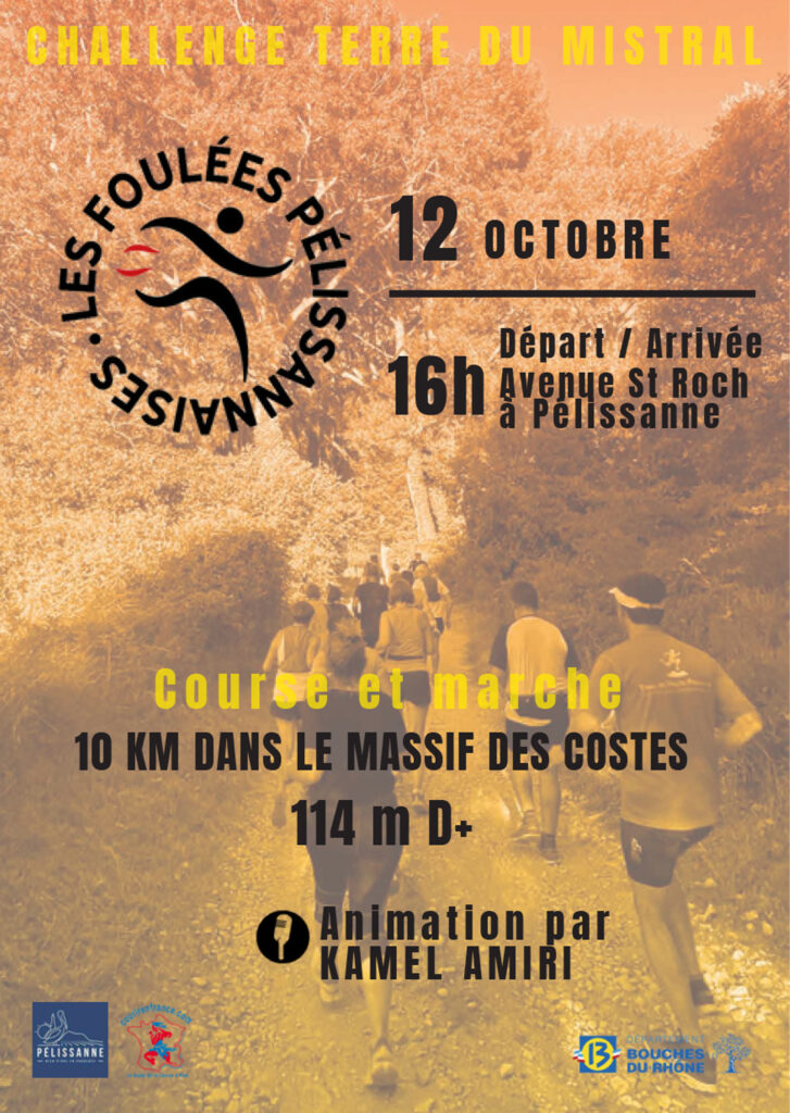 Flyers les foulées Pélissannaises